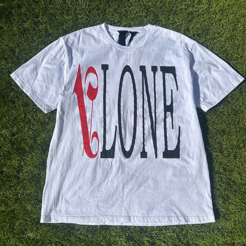 VLONE x Palm Angels Red and Black Tee